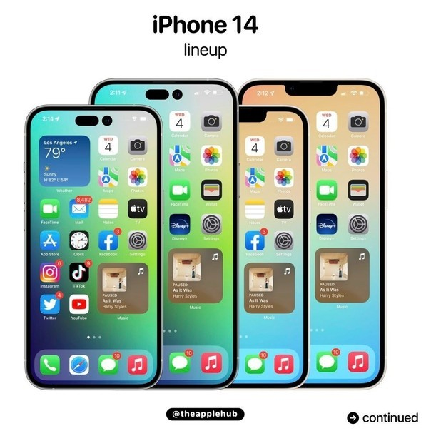 咸宁苹果14维修分享iPhone 14全家福 