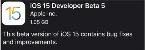 咸宁苹果手机维修分享如何升级到iOS15.0 beta5 