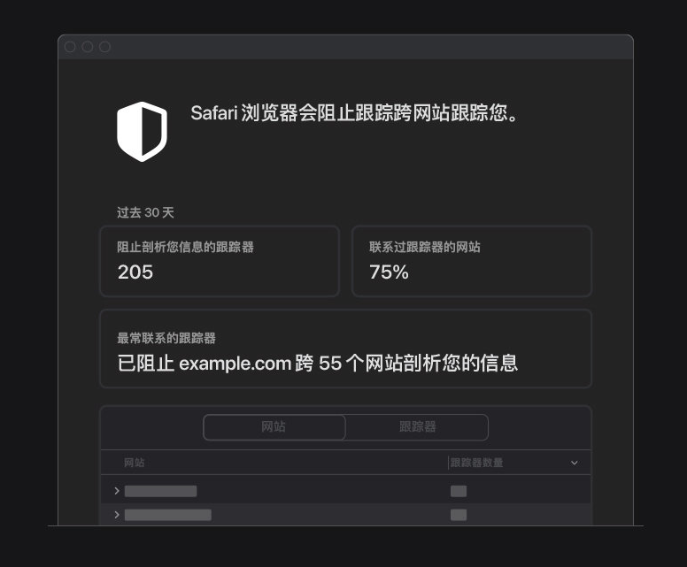 咸宁苹果手机维修分享如何在 Safari 浏览器中查看和打开隐私报告 
